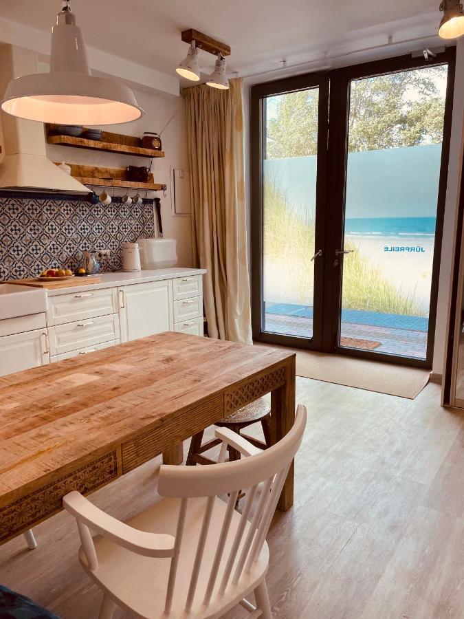 Ferienwohnung Sea house Preila Neringa Exterior foto